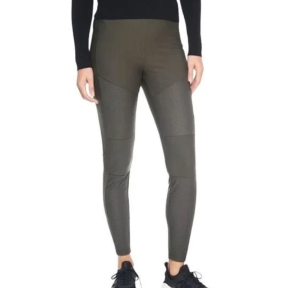 Athleta Grey Madison Moto Tight Leggings 4